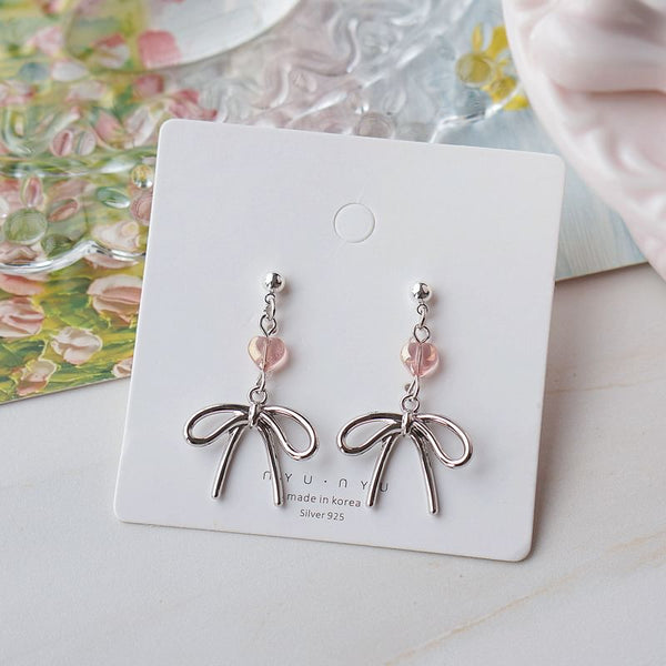 Earring Clip / Drop On Bow FashionChic