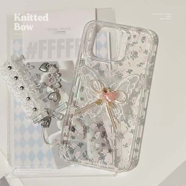 Charm Case Set Butterfly / Phone Lace FashionChic