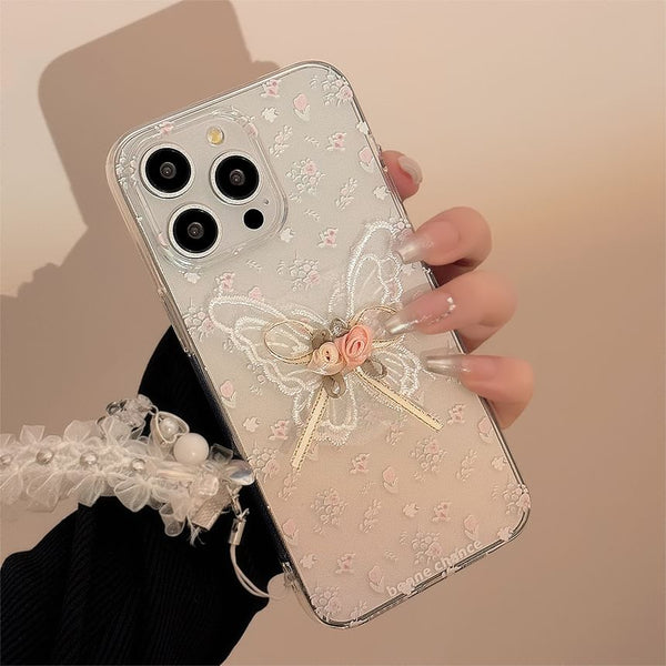Charm Case Set Butterfly / Phone Lace FashionChic