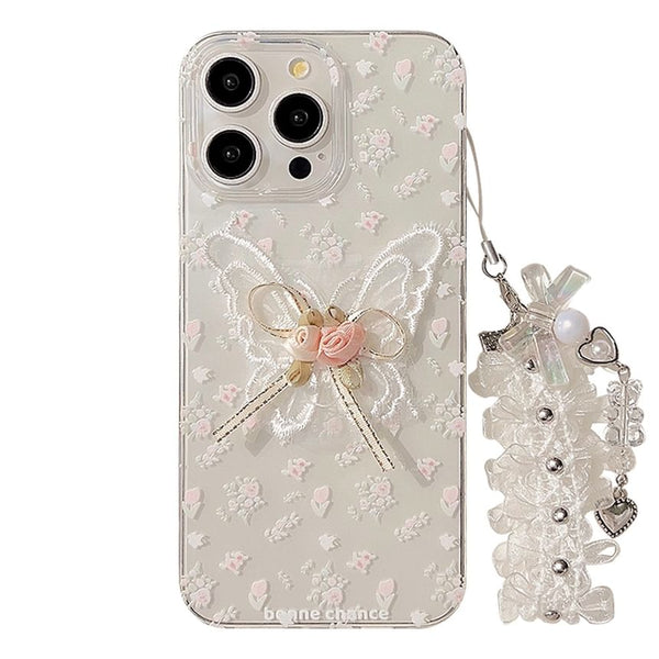 Charm Case Set Butterfly / Phone Lace FashionChic