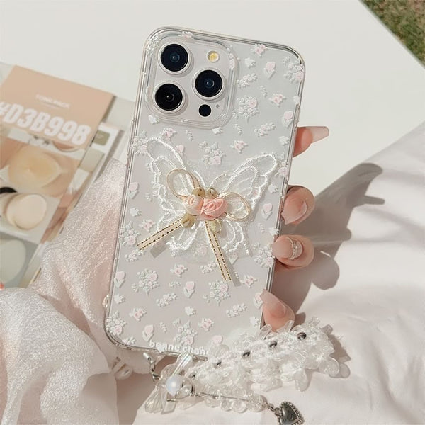 Charm Case Set Butterfly / Phone Lace FashionChic