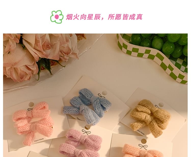 Clip Ribbon Set Hair FashionChic