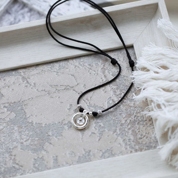 Silver Necklace Fortune Sterling FashionChic