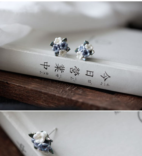 Floral Stud Earring FashionChic