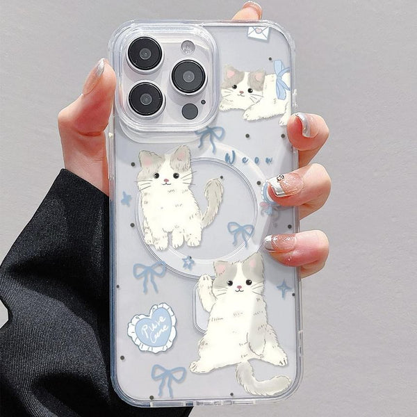 Cat Case Phone (Compatible Magnetic with MagSafe) FashionChic