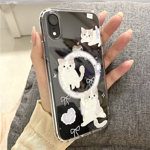 Cat Case Phone (Compatible Magnetic with MagSafe) FashionChic