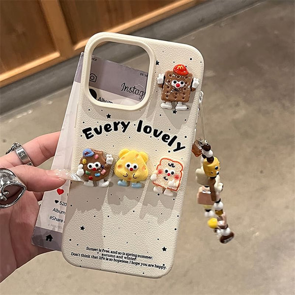 Phone / Food Strap Set Case Cartoon FashionChic