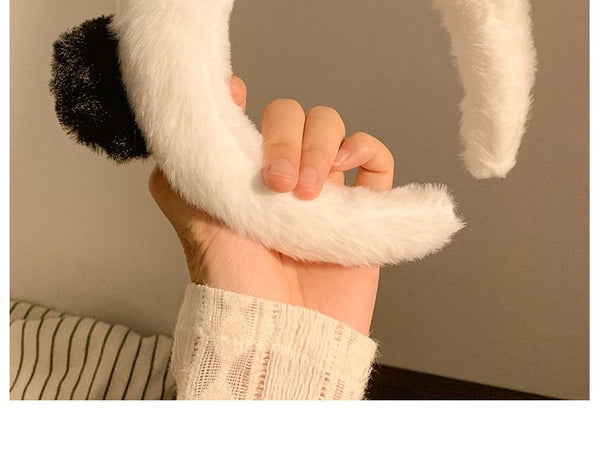 Fluffy Panda Headband FashionChic