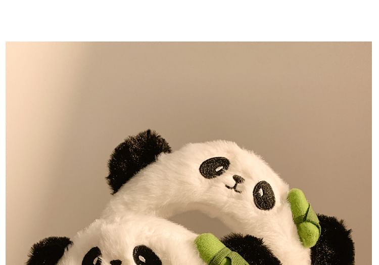 Fluffy Panda Headband FashionChic