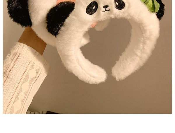 Fluffy Panda Headband FashionChic