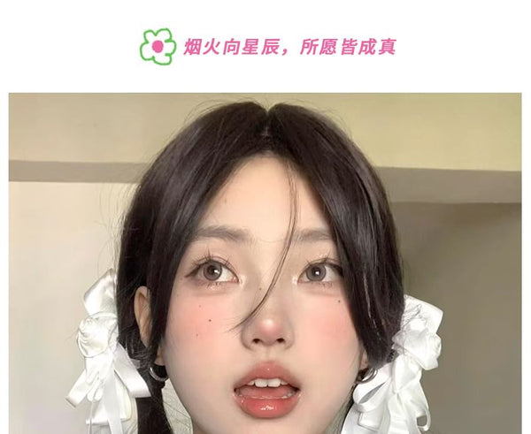 Flower Bowknot Clip Hair FashionChic