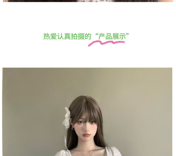 Flower Bowknot Clip Hair FashionChic