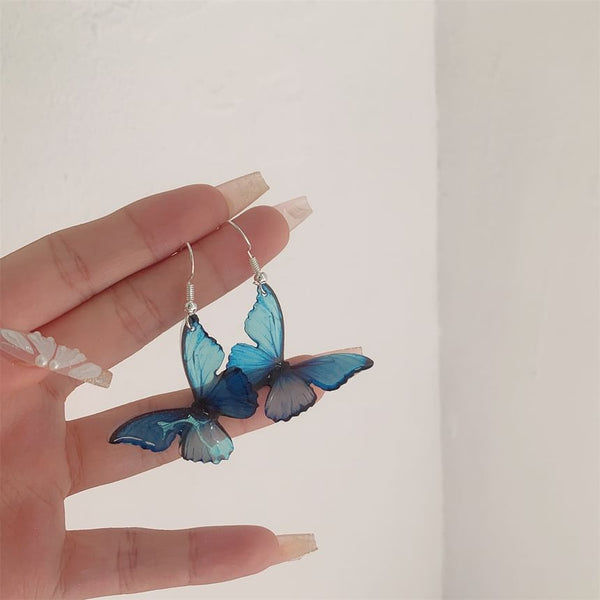 Clip-On Hook / Earring Butterfly Drop FashionChic