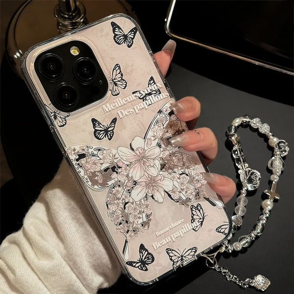 Case Butterfly / Phone Set Strap FashionChic