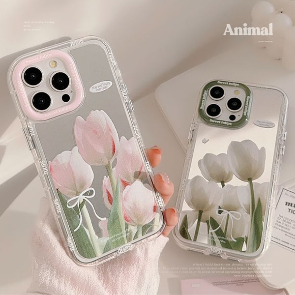 Phone Tulip Mirrored Case FashionChic