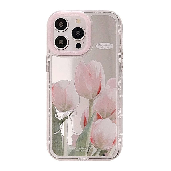 Phone Tulip Mirrored Case FashionChic