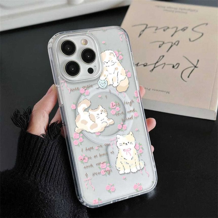 Magnetic Phone Cat (Compatible MagSafe) Case with FashionChic