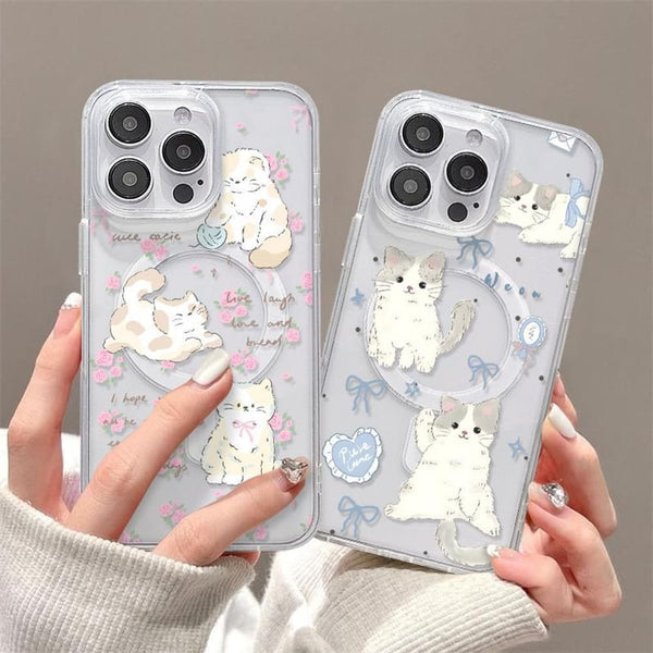 Magnetic Phone Cat (Compatible MagSafe) Case with FashionChic