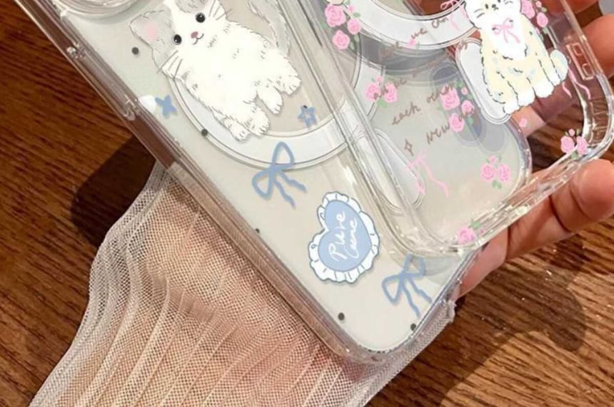 MagSafe) Cat Magnetic Case (Compatible Phone with FashionChic