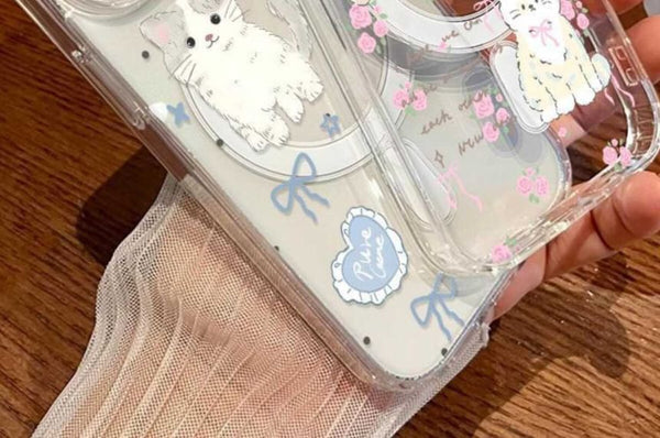 MagSafe) Cat Magnetic Case (Compatible Phone with FashionChic