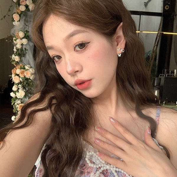 Earring Alloy Butterfly Huggie FashionChic