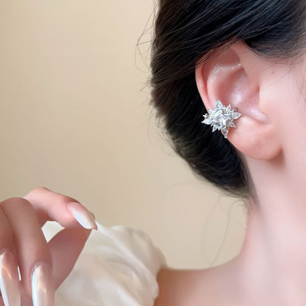 Rhinestone Alloy (Various Ear Designs) Cuff FashionChic
