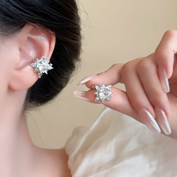 Rhinestone Alloy (Various Ear Designs) Cuff FashionChic
