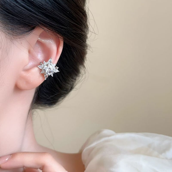 Rhinestone Alloy (Various Ear Designs) Cuff FashionChic