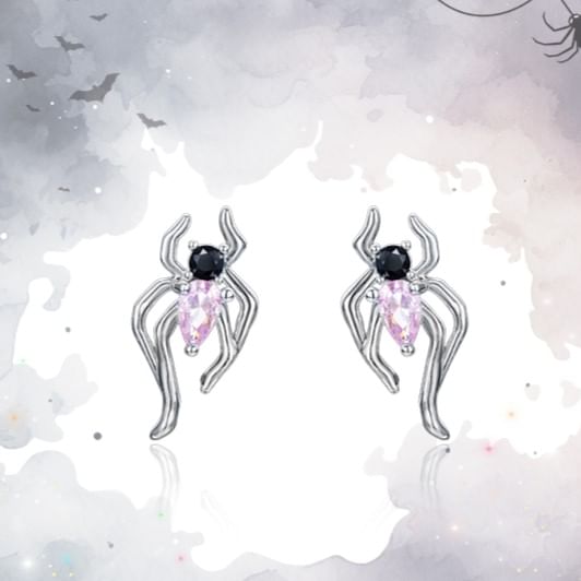 Earring Sterling Cuff Stud Simple Spider Ear / Silver FashionChic