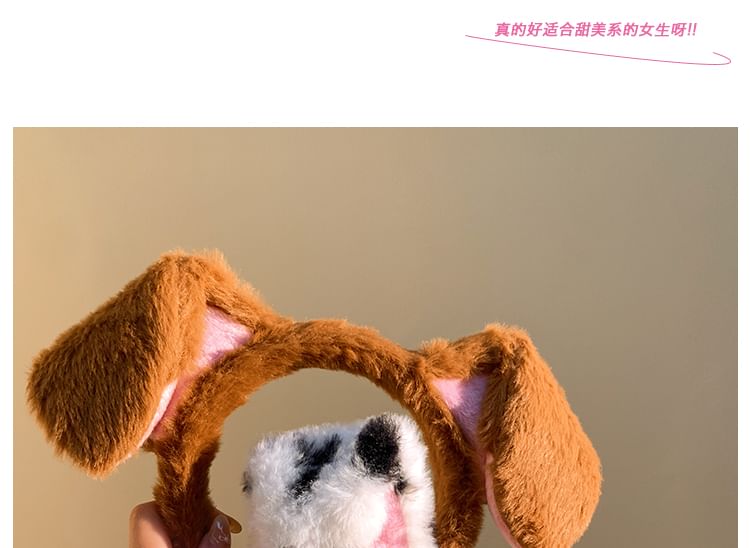 Headband (Various Designs) Wash Chenille Face Ear Animal FashionChic