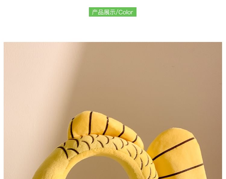 Wash Chenille Headband Face Fish FashionChic