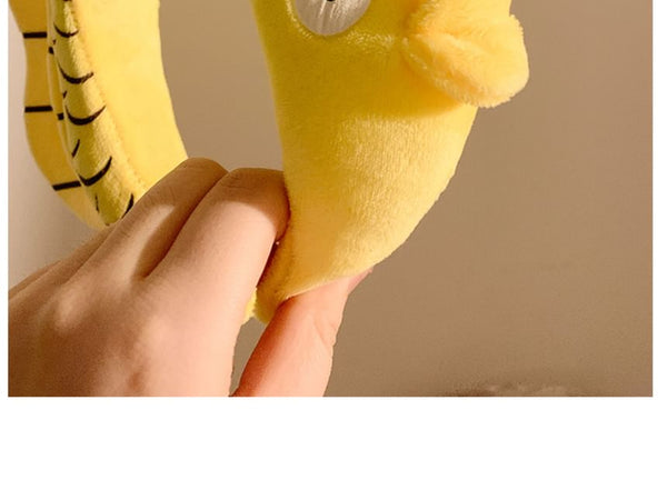 Wash Chenille Headband Face Fish FashionChic