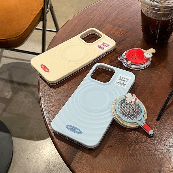 Phone MagSafe) Case with Magnetic (Compatible Lettering FashionChic