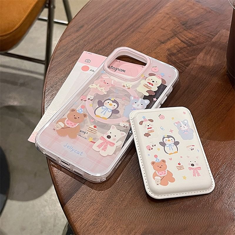 MagSafe) (Compatible Animal with Phone Magnetic Case FashionChic