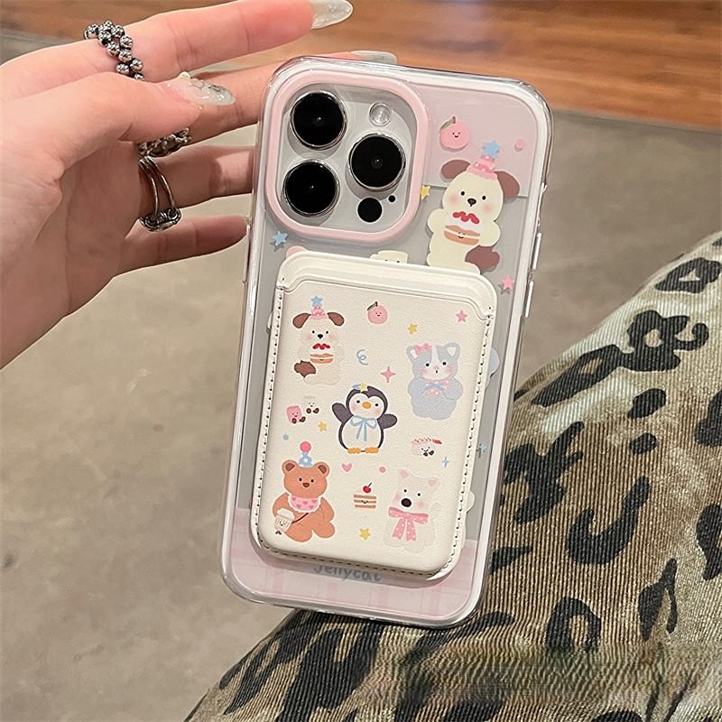 MagSafe) (Compatible Animal with Phone Magnetic Case FashionChic