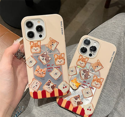 Decoration Adhesive Case / Animal Set Phone FashionChic
