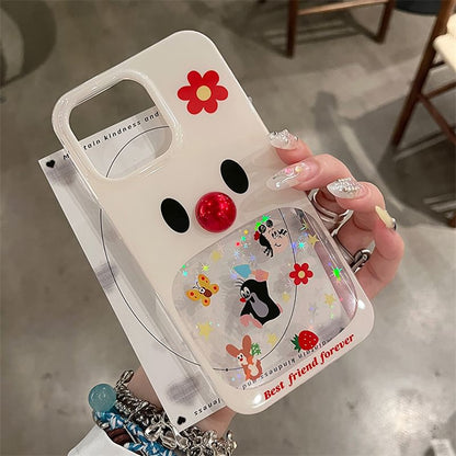 Case Adhesive Decoration Cartoon / Phone Set Bead FashionChic