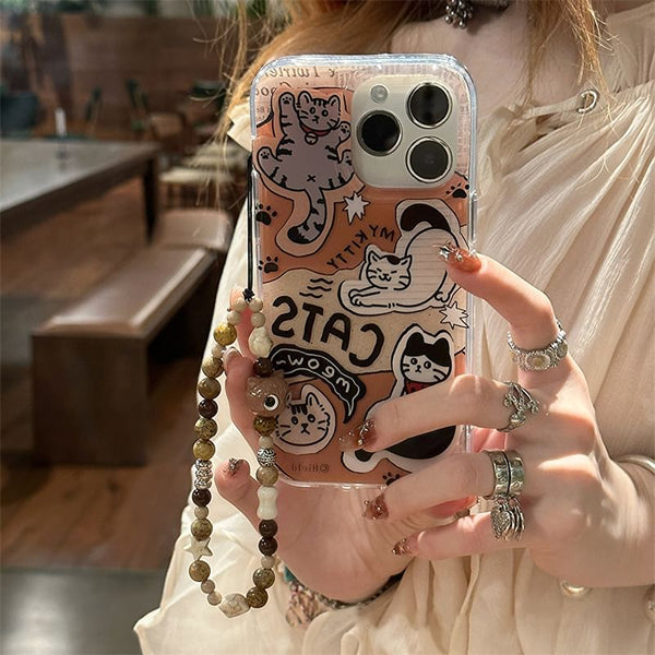 / Cat Strap Set Phone Case FashionChic
