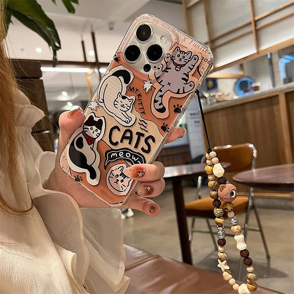 / Cat Strap Set Phone Case FashionChic