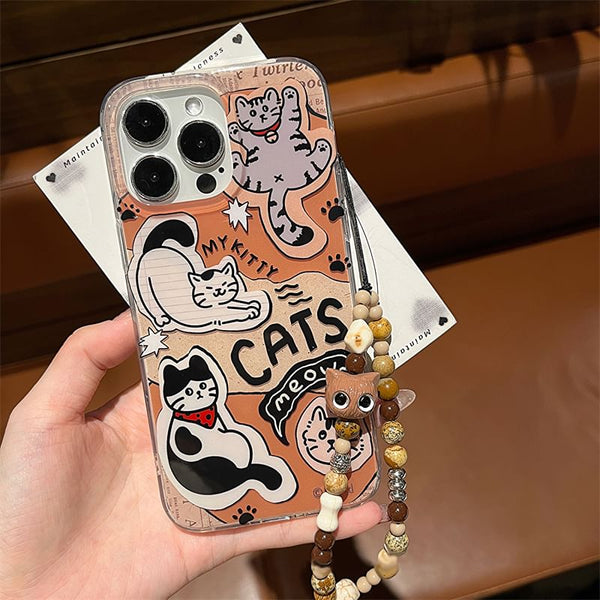 / Cat Strap Set Phone Case FashionChic