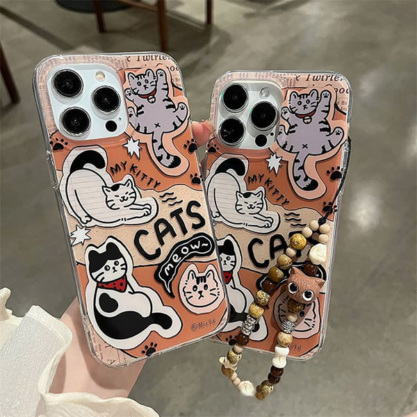 / Cat Strap Set Phone Case FashionChic