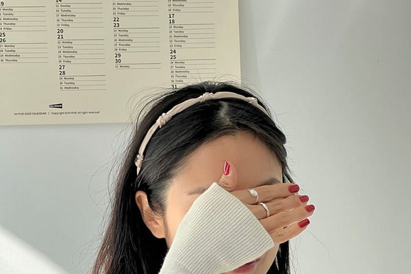 Headband Pearl Faux Knot FashionChic