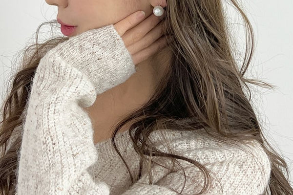 Headband Pearl Faux Knot FashionChic