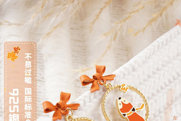 Hoop Earring Fox Clip / On FashionChic