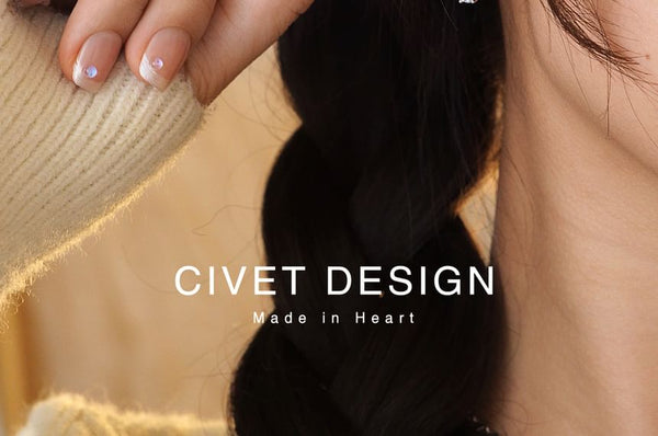 Earring Coffee / Clip Stud On FashionChic