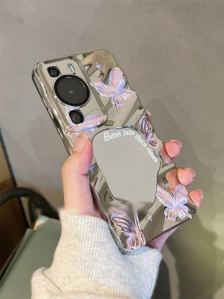 Strap Case Phone Mirrored Set / Butterfly FashionChic