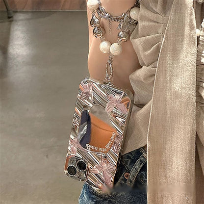 Strap Case Phone Mirrored Set / Butterfly FashionChic