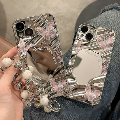 Strap Case Phone Mirrored Set / Butterfly FashionChic