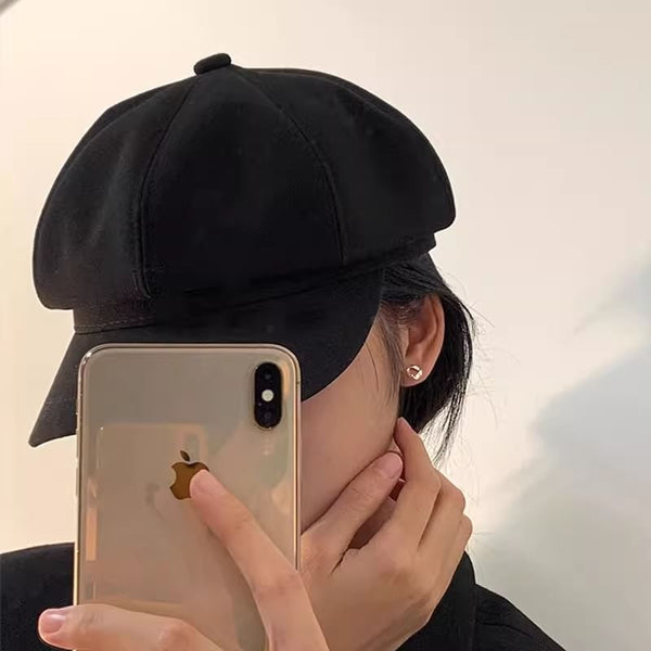 Earring Silver Sterling Twisted 925 Barbell FashionChic