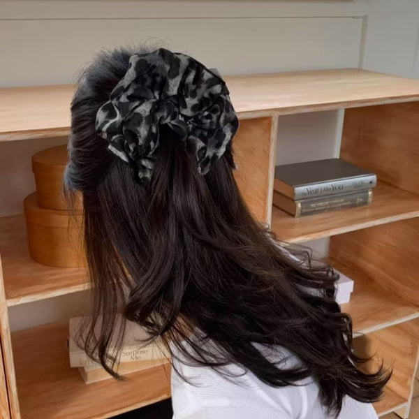 Hair Scrunchie Print Leopard FashionChic